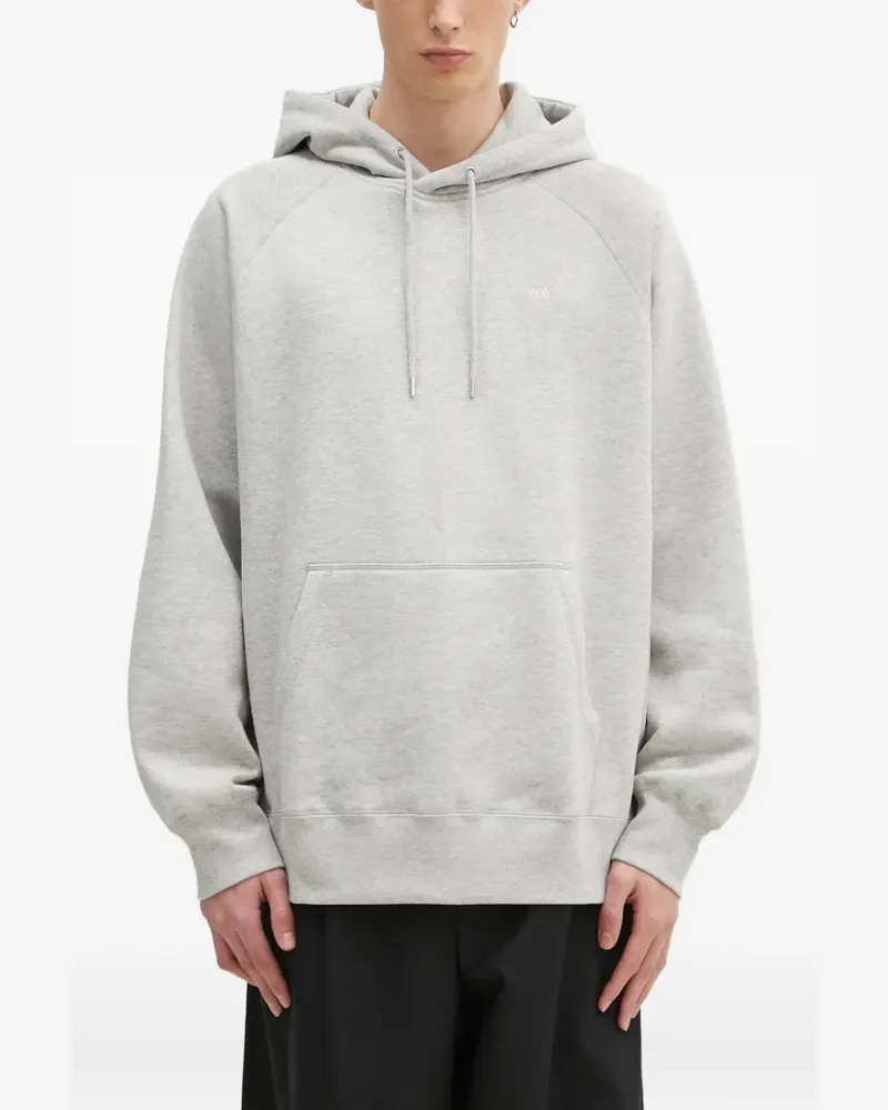 Wood Wood Hoodie mit Raglanärmeln - Grau Grau