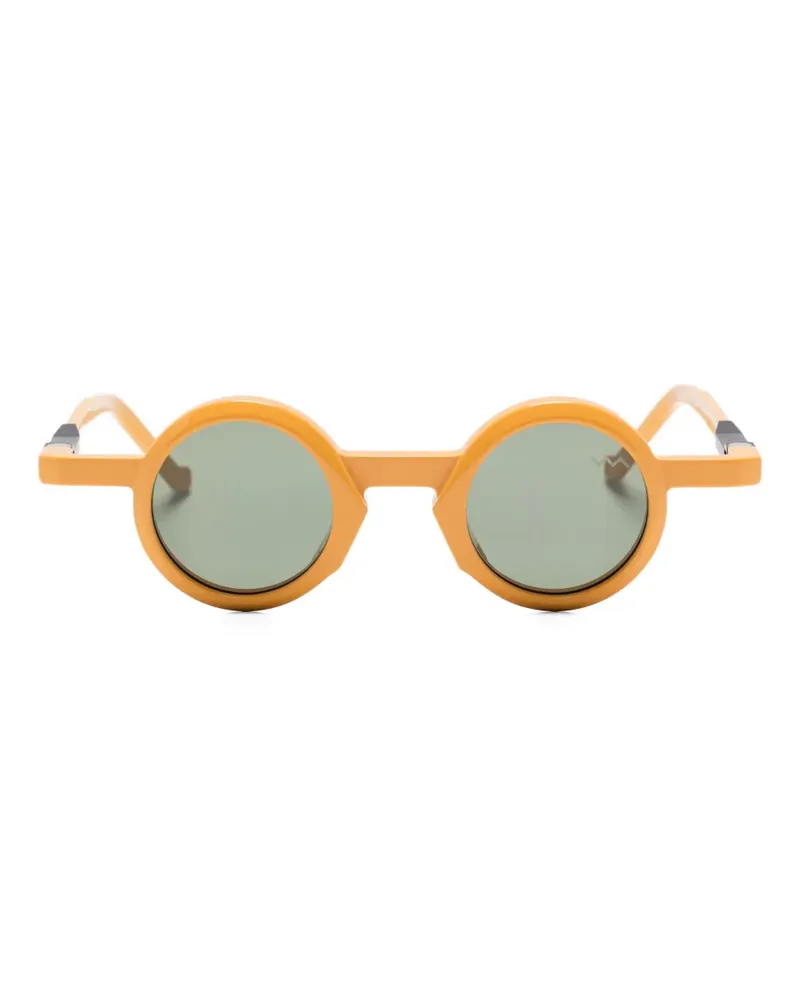 VAVA EYEWEAR Sonnenbrille mit rundem Gestell - Gelb Gelb