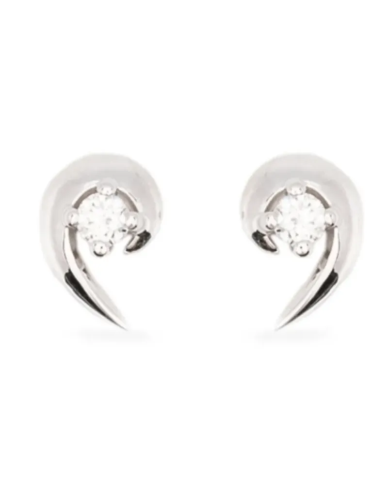 Shaun Leane Talon diamond stud earrings - Silber Silber