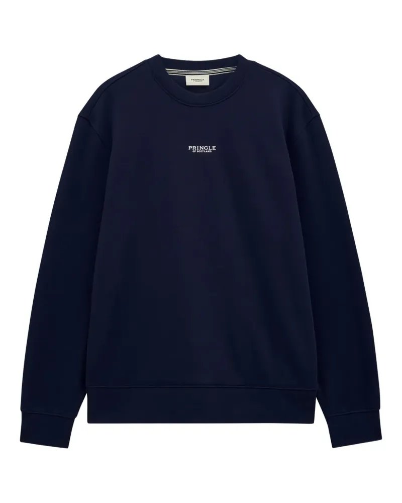 Pringle of Scotland Sweatshirt mit Rundhalsausschnitt - Blau Blau