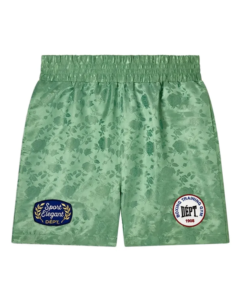 GALLERY DEPT. jacquard boxing shorts - Grün Grün