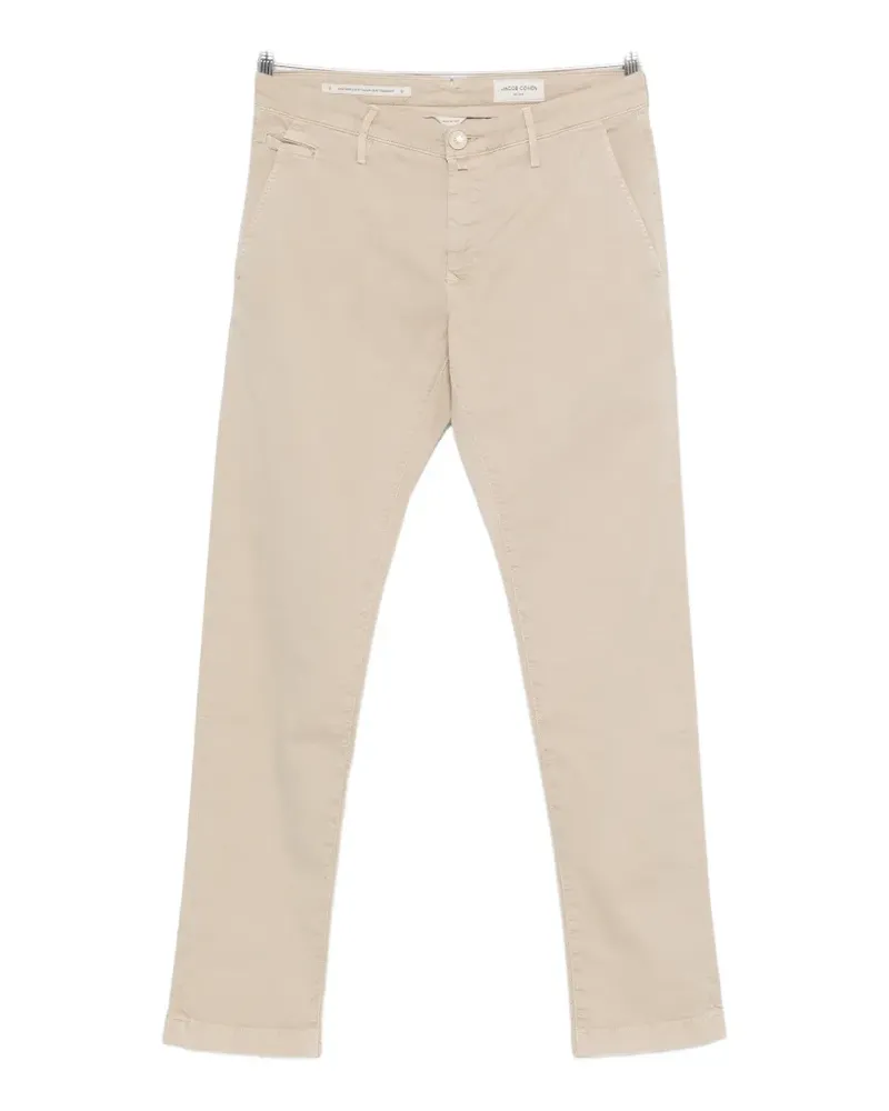 Jacob Cohën Bobby slim-fit trousers - Nude Nude