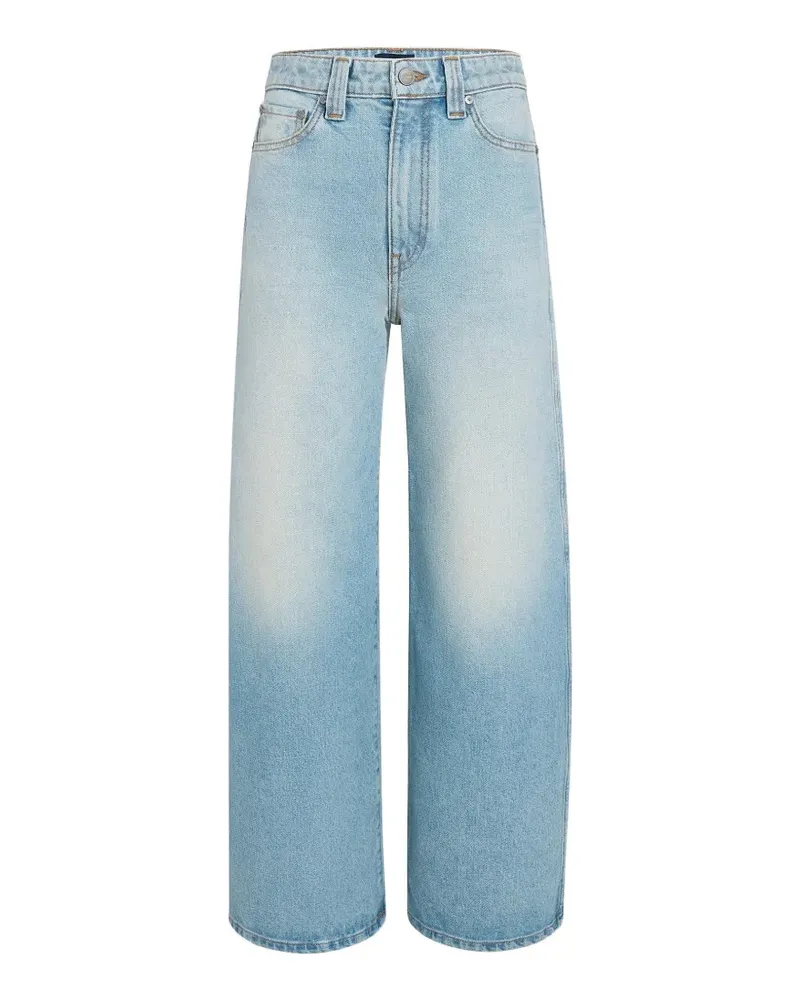 KHAITE Delina wide-leg jeans - Blau Blau