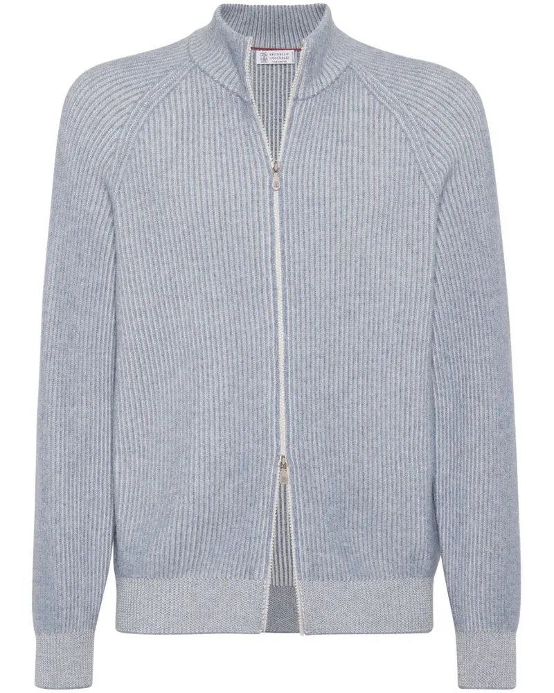 Brunello Cucinelli Cardigan aus Kaschmir - Blau Blau
