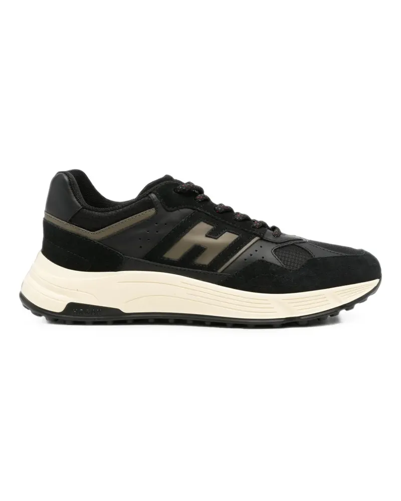 Hogan Hyperlight Sneakers mit Logo - Schwarz Schwarz