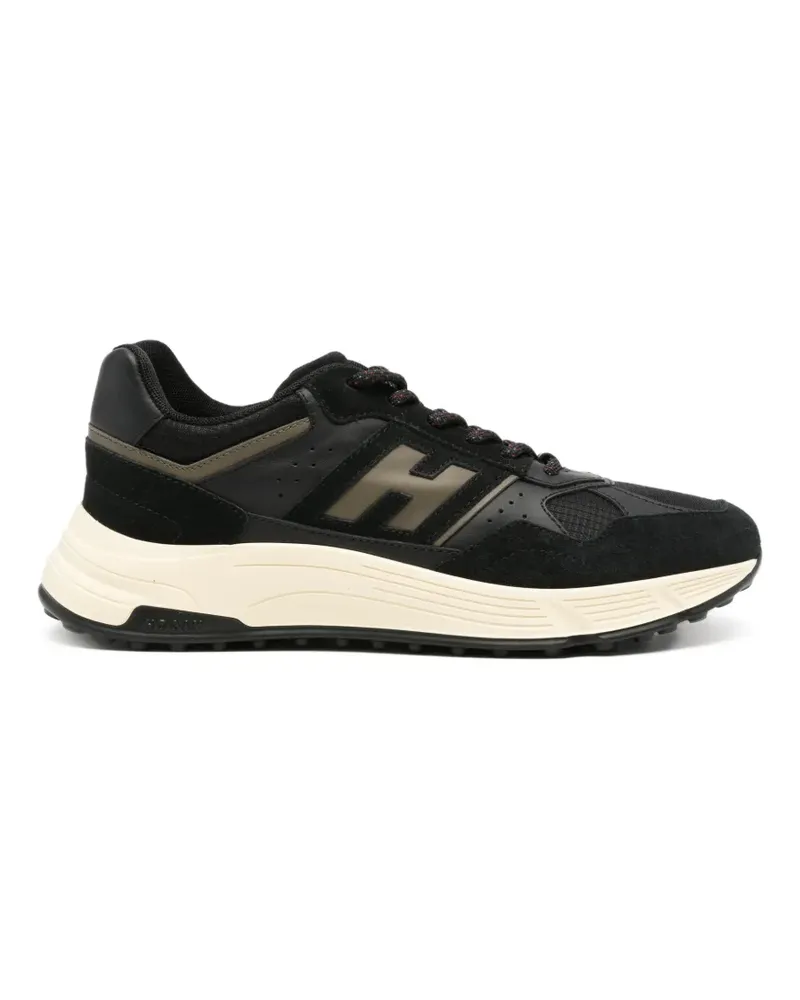 Hogan Hyperlight Sneakers mit Logo - Schwarz Schwarz
