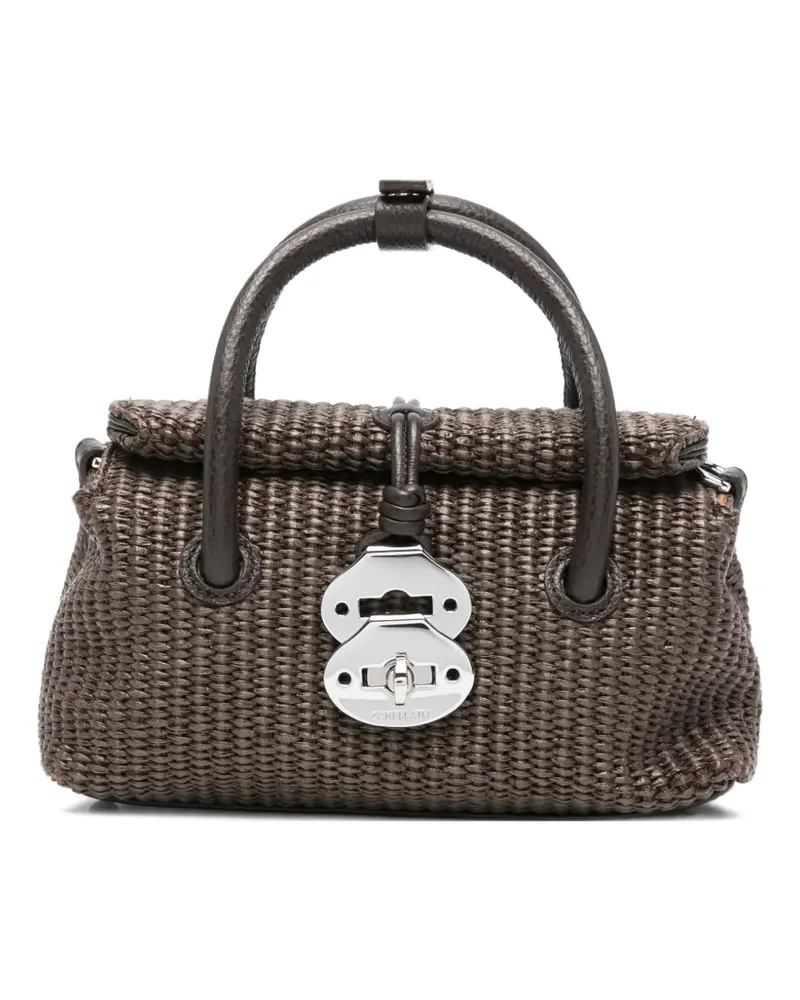 Zanellato Dotta Tote Bag - Braun Braun