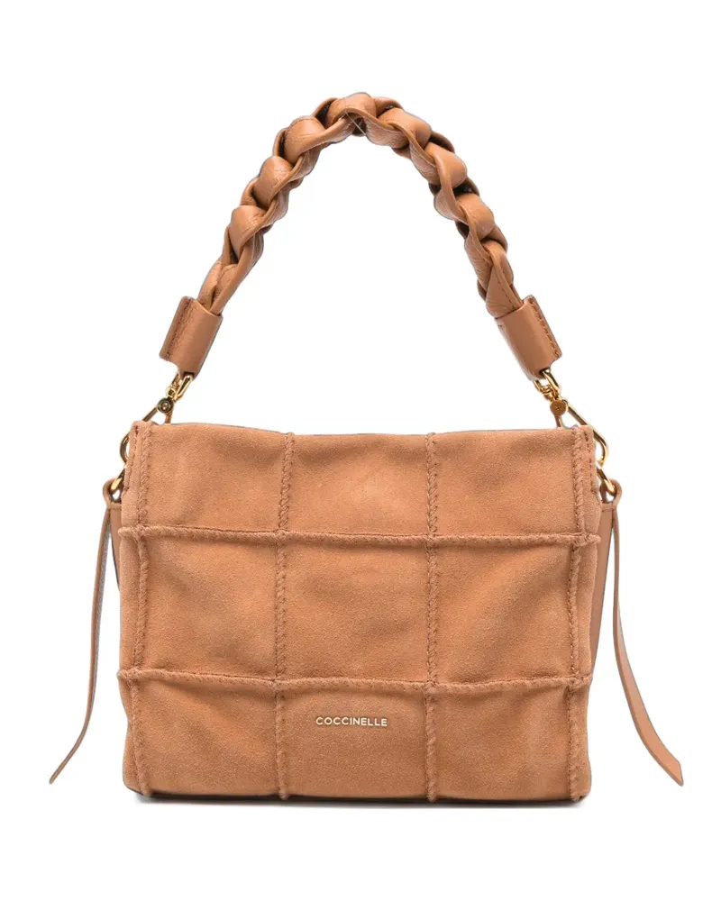 Coccinelle Boheme check tote bag - Braun Braun