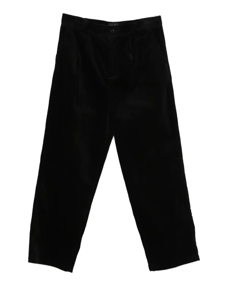A.P.C. Straight-Leg-Hose aus Cord - Schwarz Schwarz