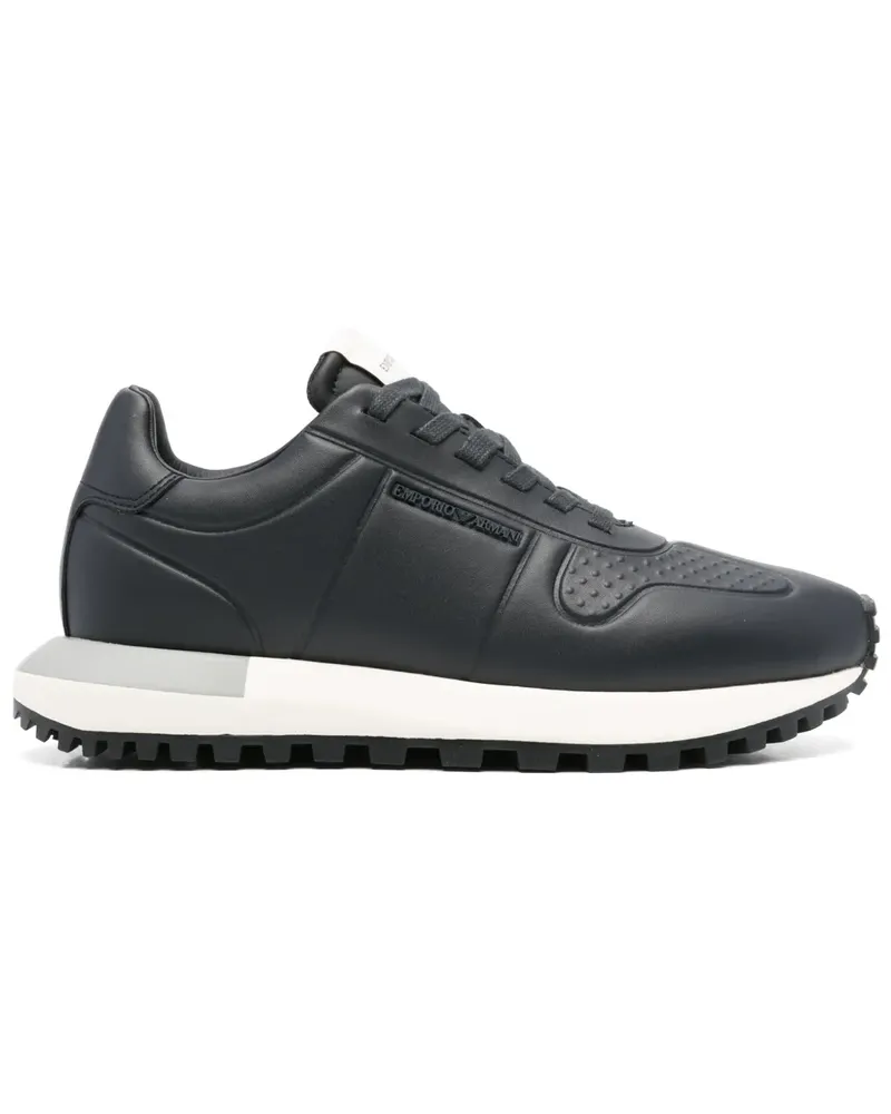 Emporio Armani Runner Sneakers - Blau Blau