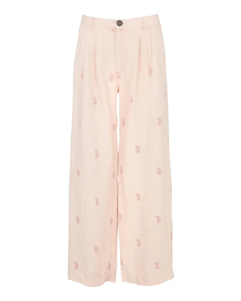 MAISON HOTEL Otto wide-leg trousers - Rosa Rosa