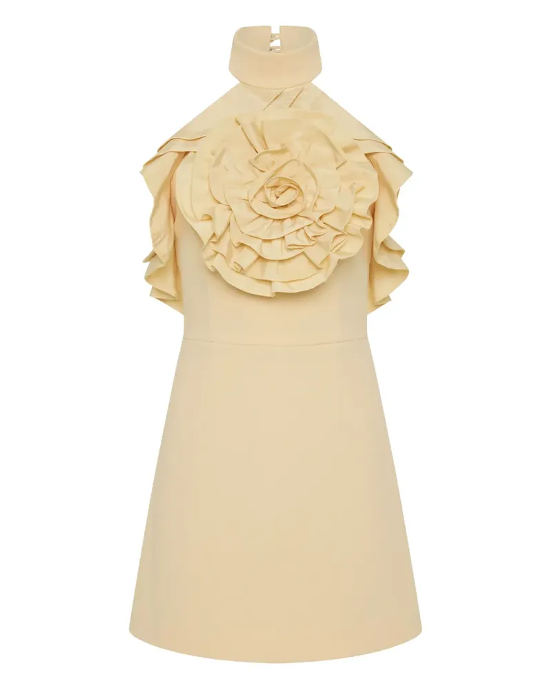 Rebecca Vallance Aubriella Minikleid mit Blumen - Gelb Gelb