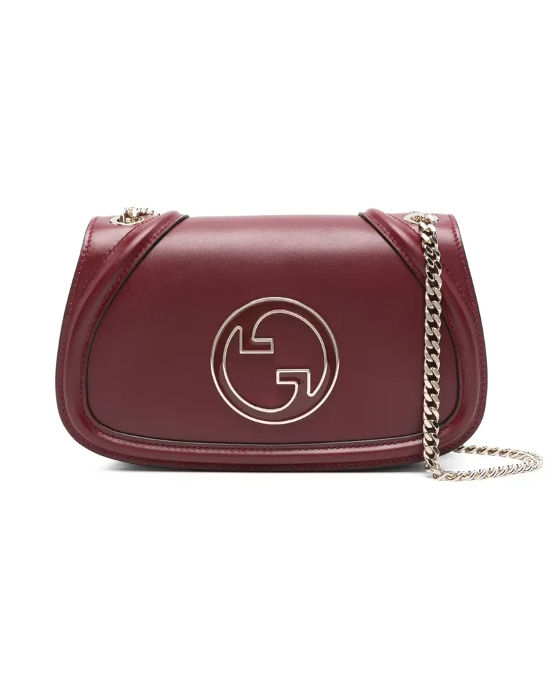 Gucci Mittelgroße Blonde Umhängetasche - Rot Rot