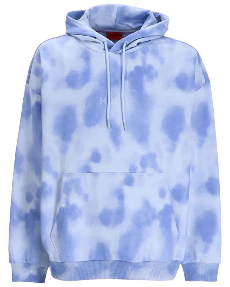 HUGO BOSS Dolta Batik-Hoodie - Blau Blau