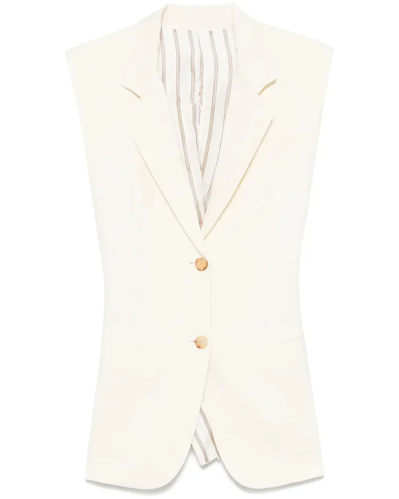 Etro Weste mit Paisley-Jacquardmuster - Nude Nude