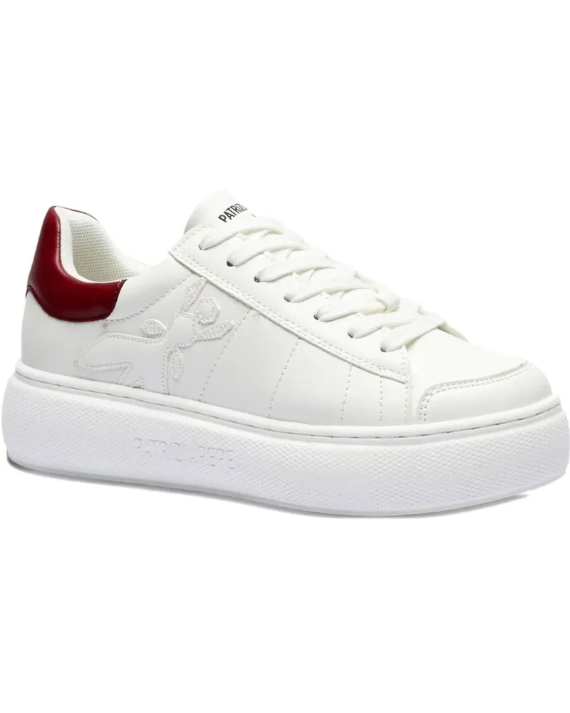 Patrizia Pepe Sneakers mit Fly-Detail - Weiß Weiß