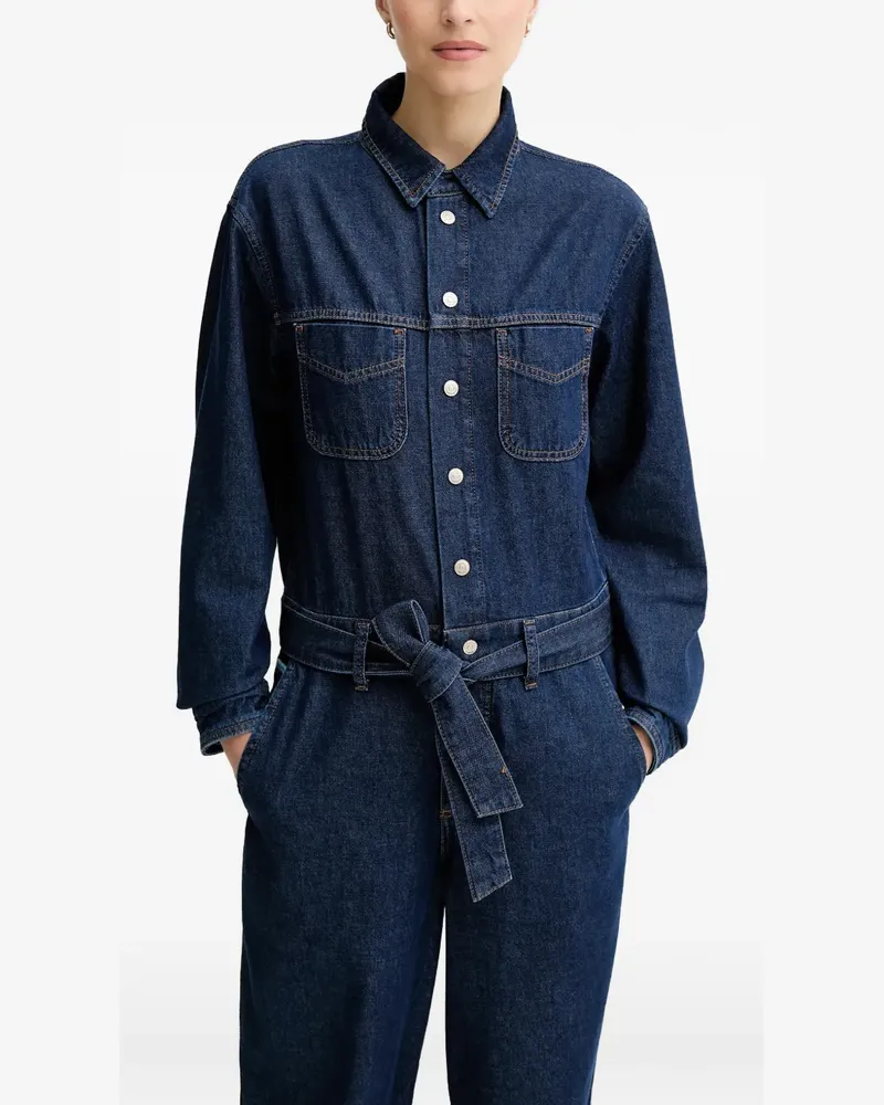 Marc O'Polo button-up jumpsuit - Blau Blau