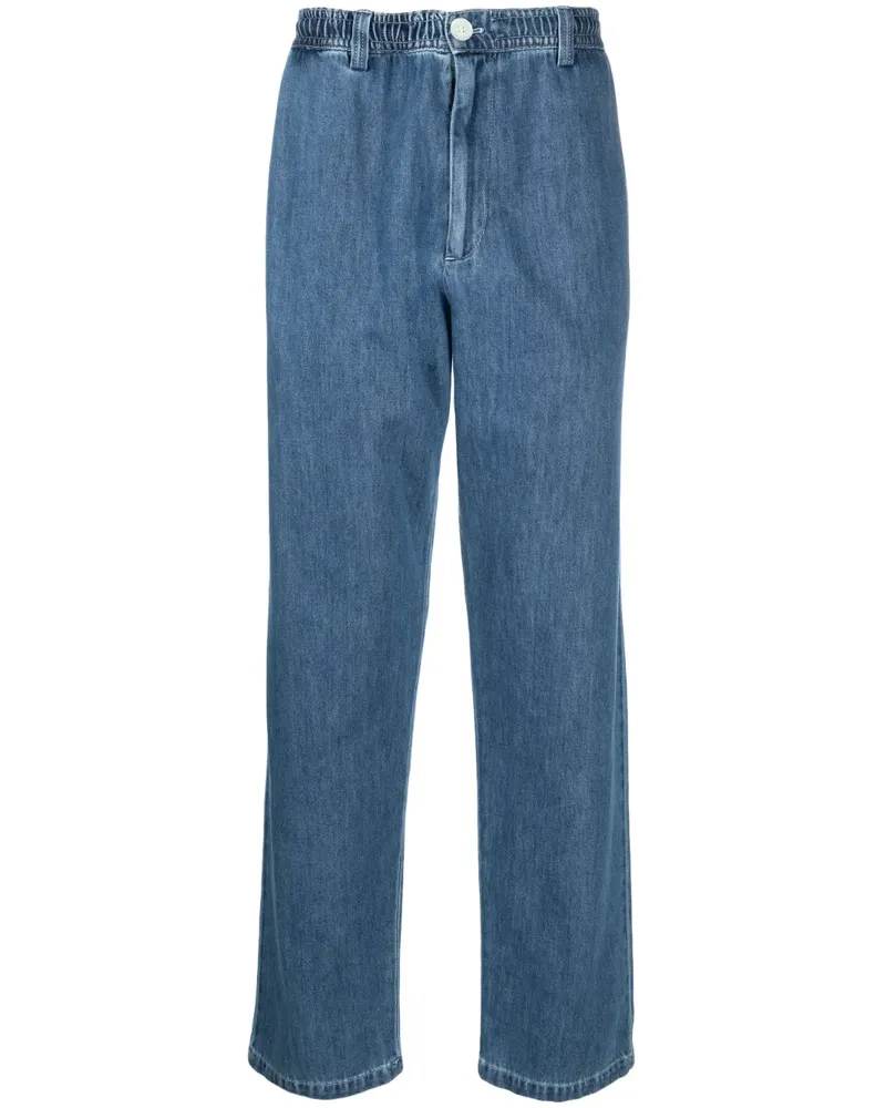 Marni Straight-Leg-Jeans mit elastischem Bund - Blau Blau