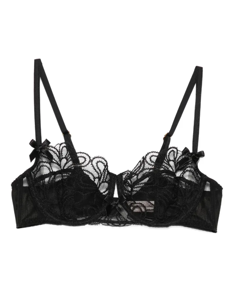 Agent Provocateur Nelle floral-lace bra - Schwarz Schwarz