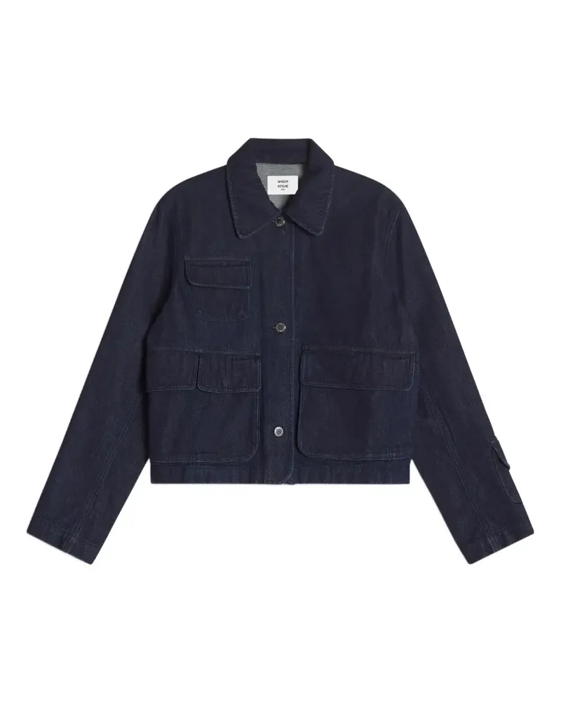 Kitsuné Mini Barn Jeansjacke - Blau Blau