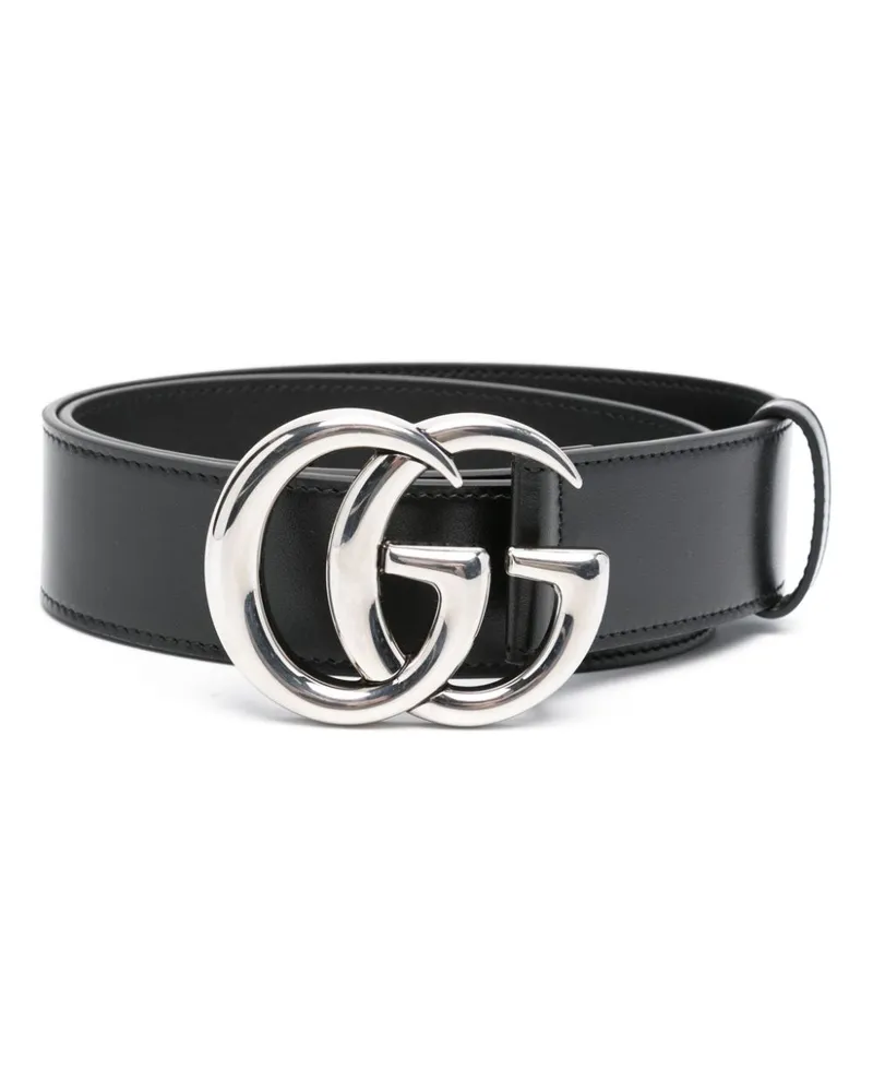 Gucci Gürtel mit GG - Schwarz Schwarz