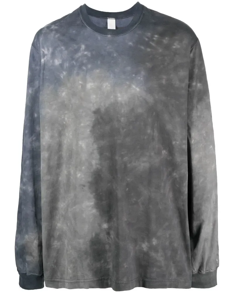 ATTACHMENT Klassisches Langarmshirt - Blau Blau