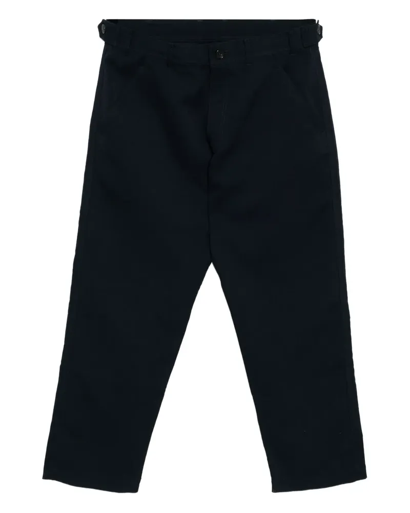 Comme des Garçons Gerade Hose - Blau Blau