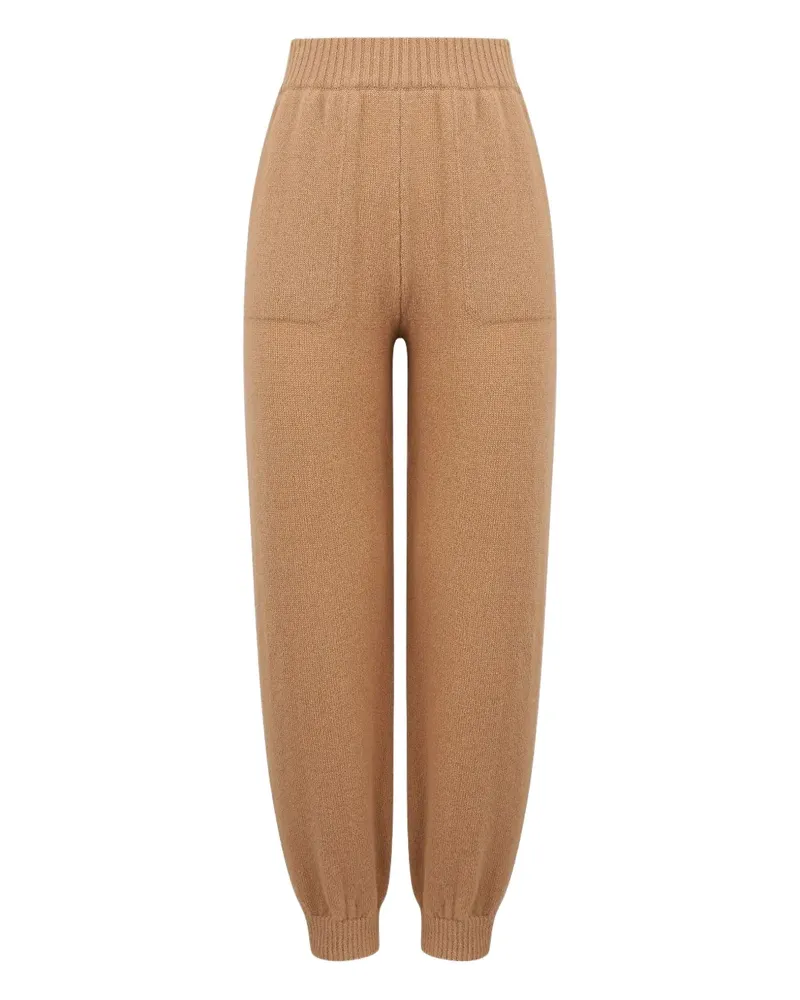 MSGM Gerippte Jogginghose - Nude Nude