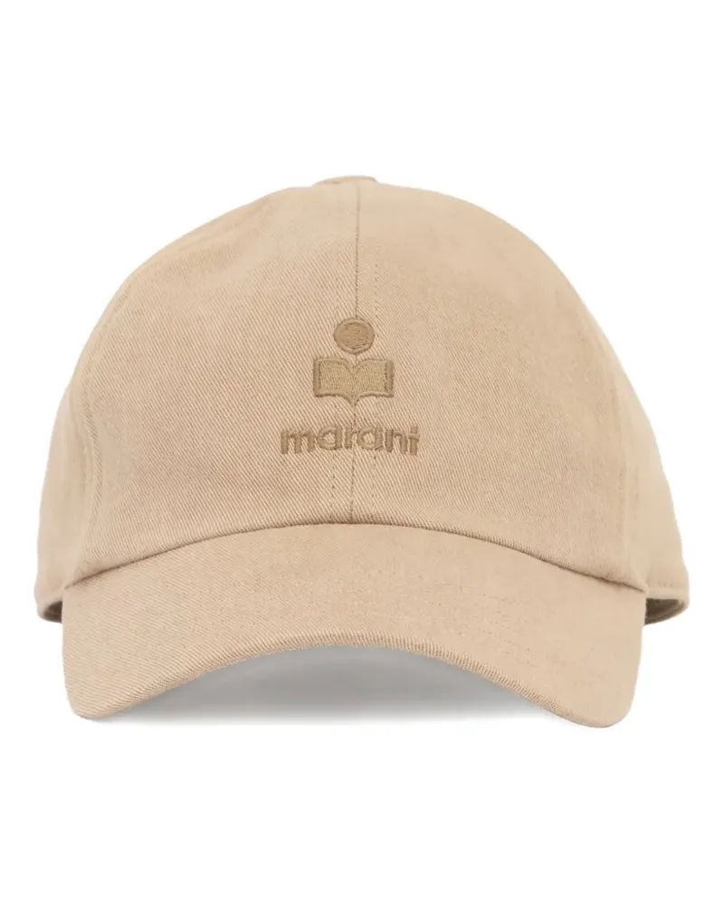 Isabel Marant Tomas Baseballkappe mit Stickerei - Nude Nude