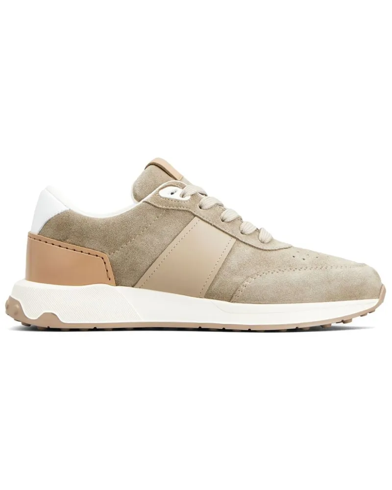 TOD'S Lauf-Sneakers mit Mesh - Nude Nude