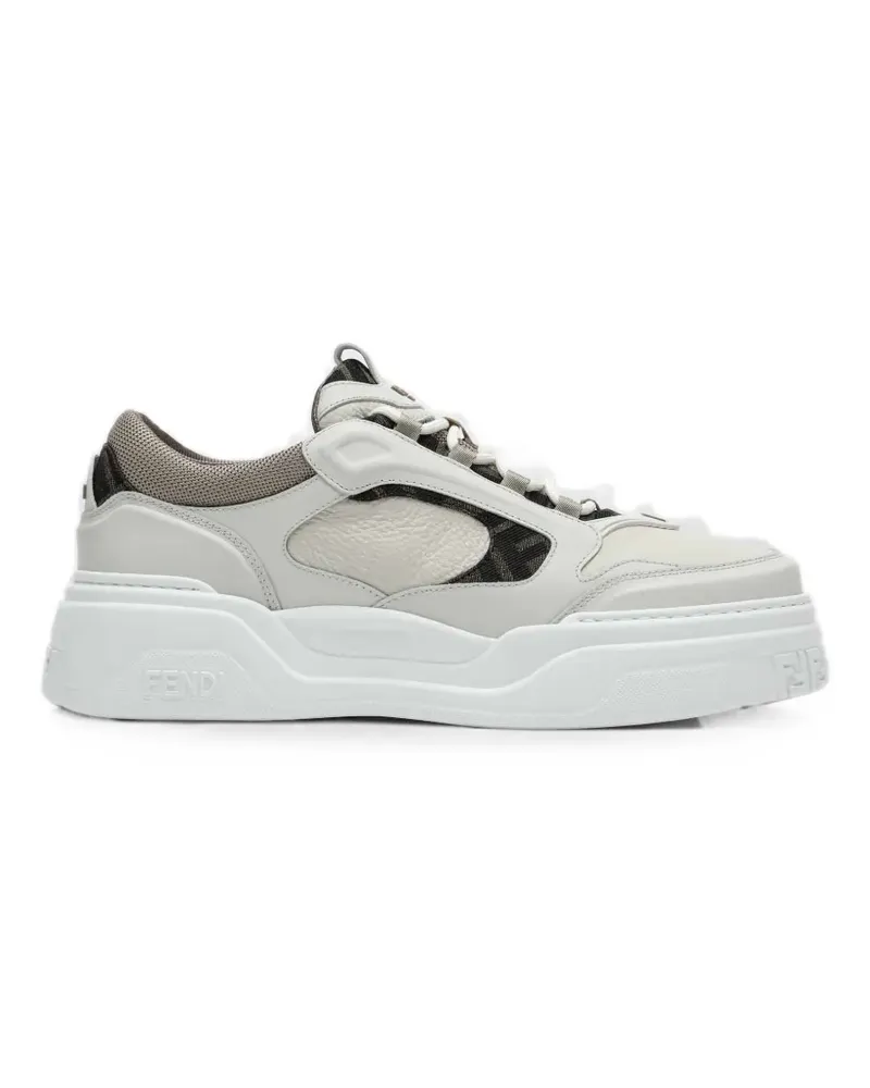 Fendi Sneakers mit Monogrammmuster - Weiß Weiß