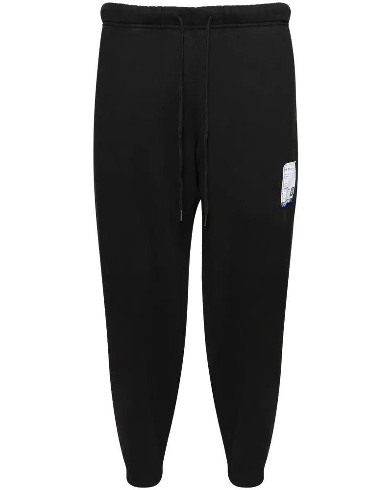 MIHARAYASUHIRO Jogginghose mit Logo-Applikation - Schwarz Schwarz
