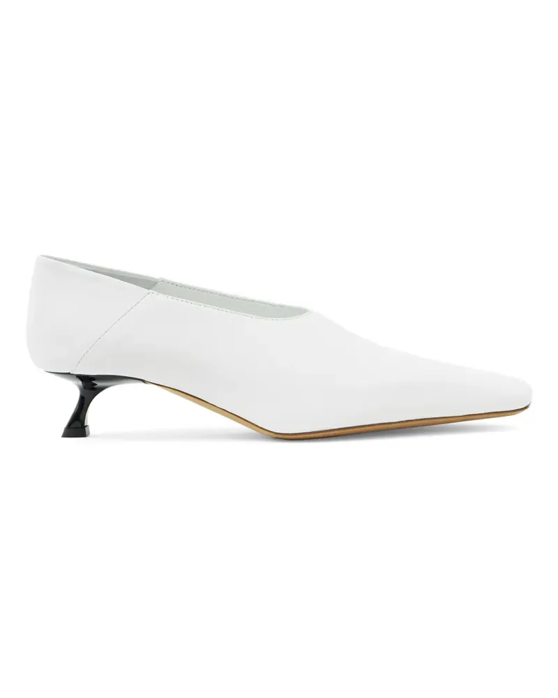 SPORTMAX Madia pointed-toe pumps - Weiß Weiß