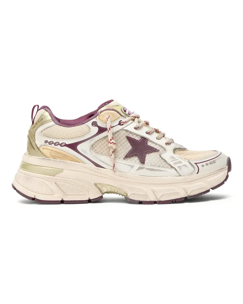 Golden Goose Sneakers mit Sternverzierung - Nude Nude