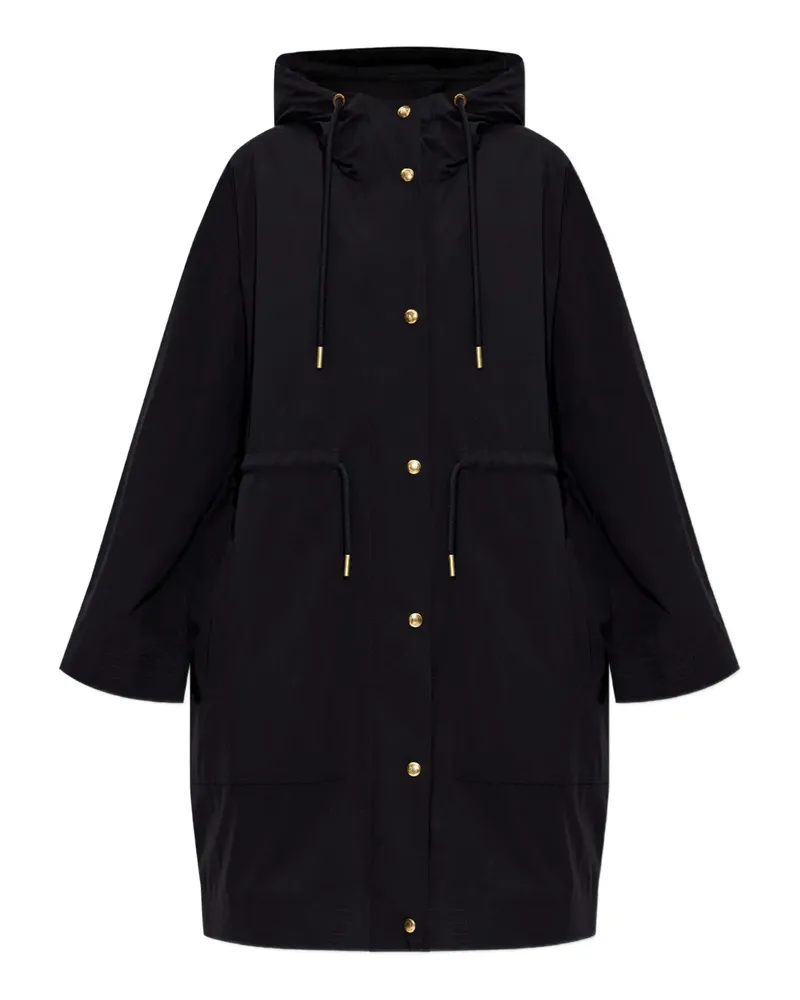 Moncler Parka mit abnehmbarem Futter - Schwarz Schwarz