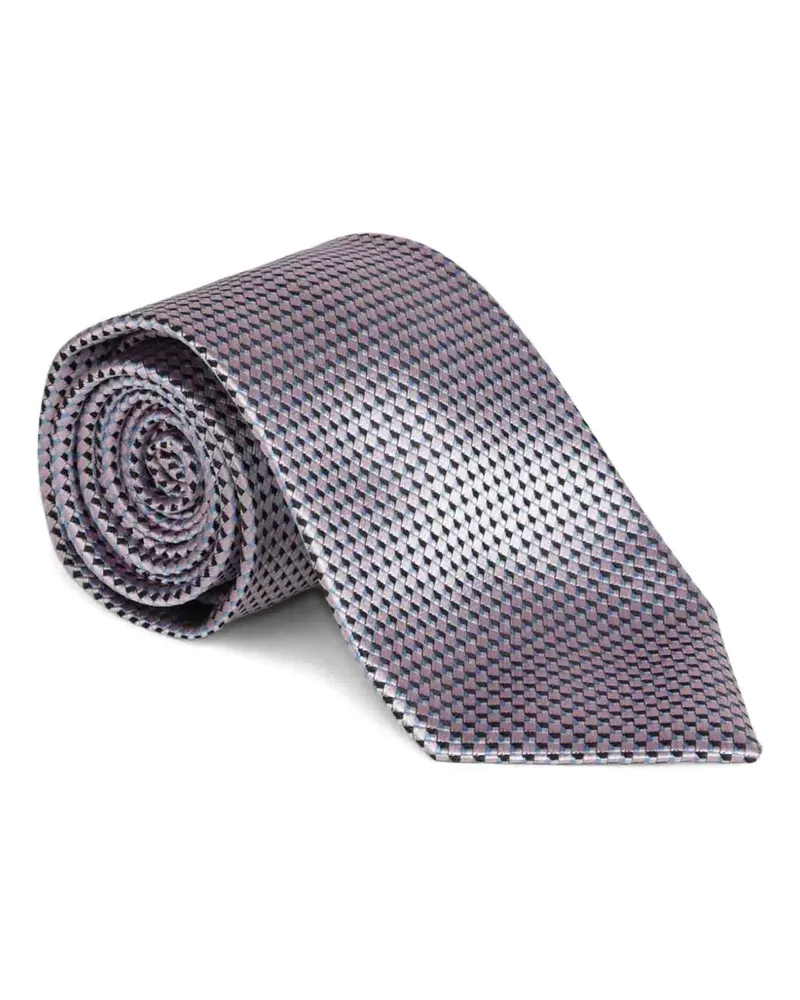 Brioni pointed-tip tie - Rosa Rosa