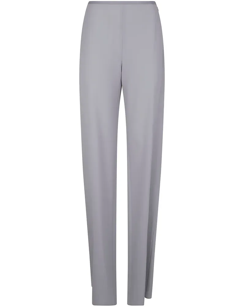 Emporio Armani Palazzohose mit Cady-Struktur - Grau Grau