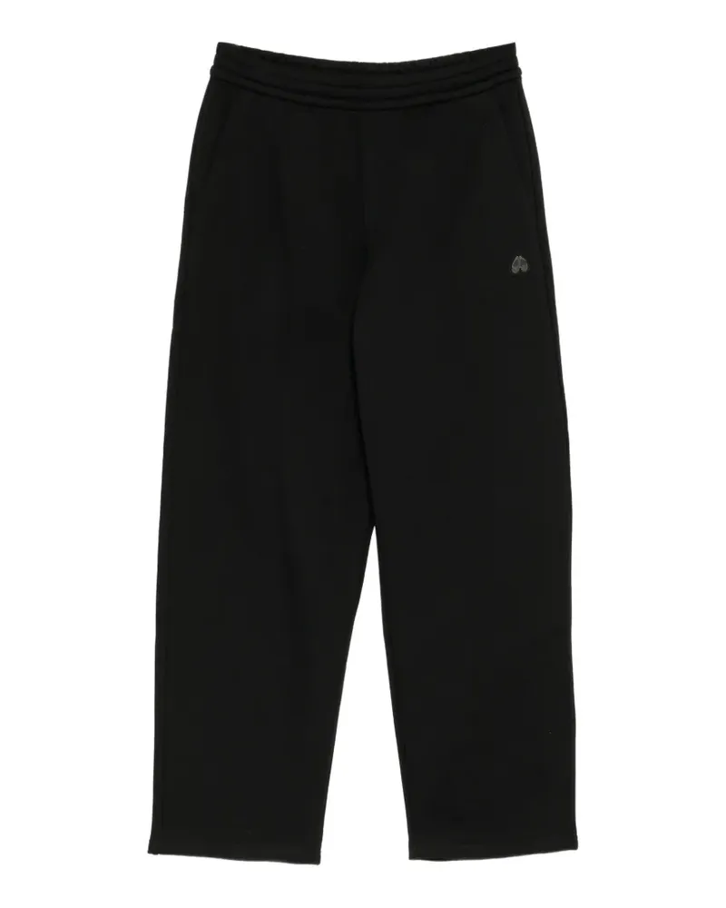 Moose Knuckles Jogginghose mit Logo-Patch - Schwarz Schwarz
