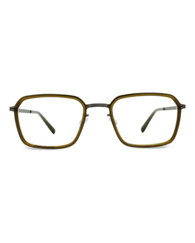 Mykita Lauri Brille mit geometrischem Gestell - Grün Grün