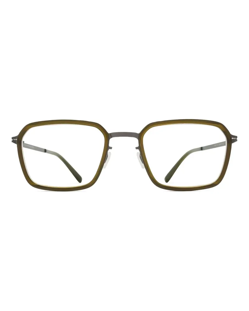 Mykita Lauri Brille mit geometrischem Gestell - Grün Grün