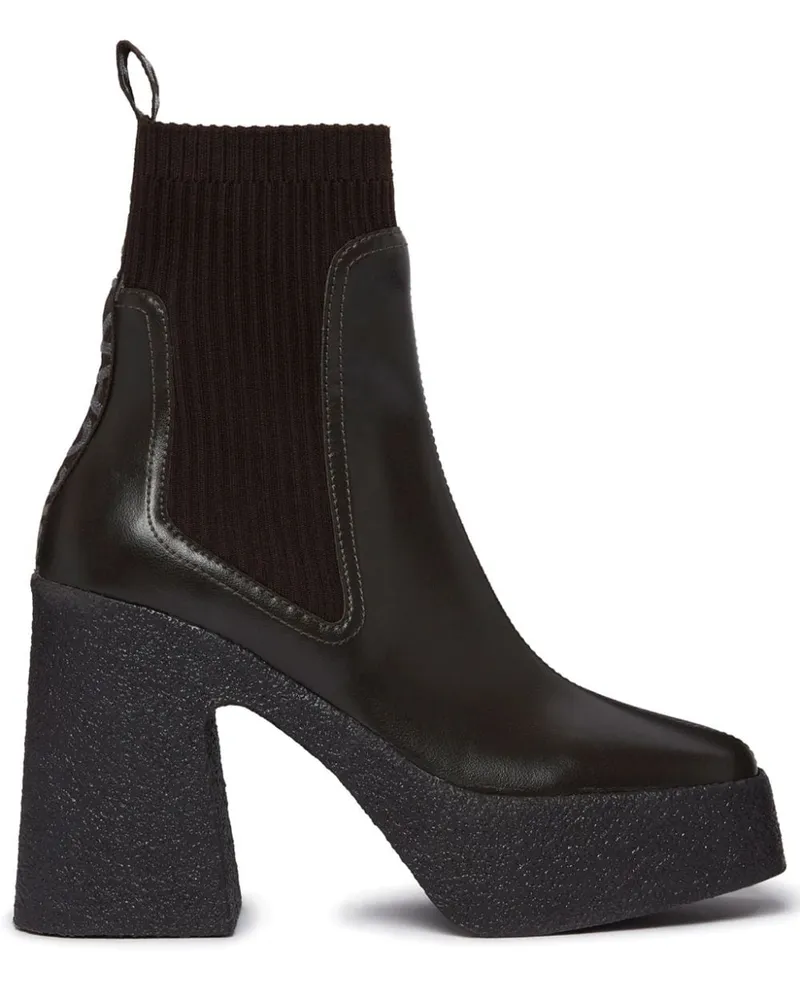 Stella McCartney Skyla Alter Stiefeletten 115mm Schwarz