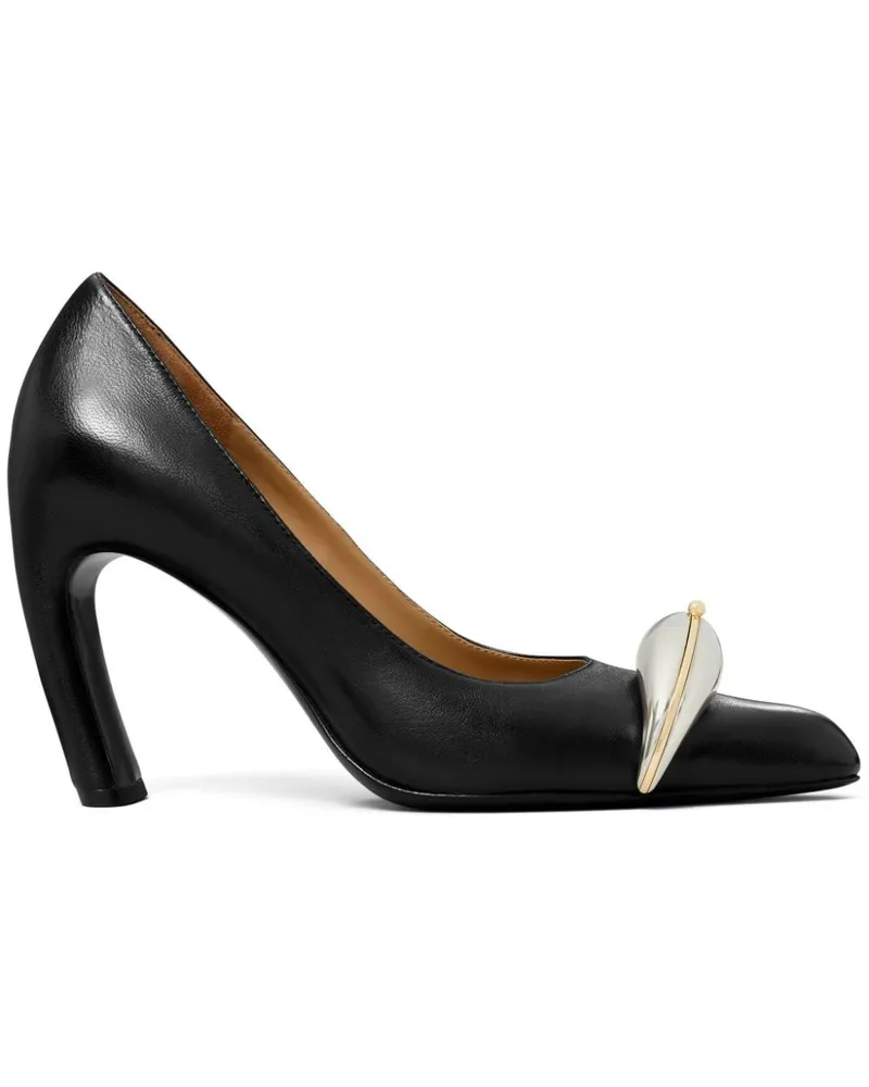 Tory Burch XL Pumps mit Piercing 90mm - Schwarz Schwarz