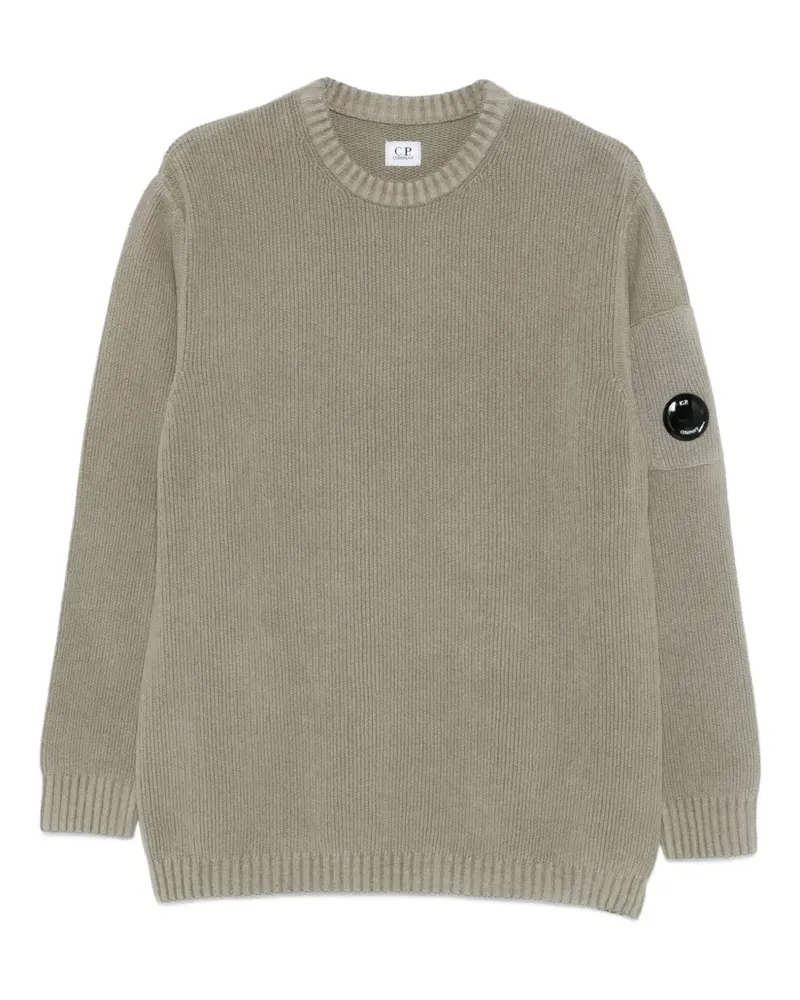 C.P. Company Gerippter Pullover - Grau Grau