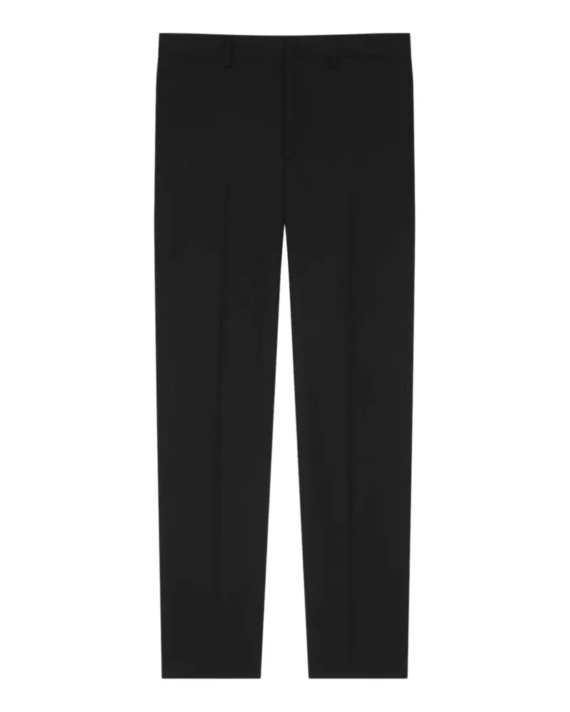 Givenchy Schmale Hose aus Wolle - Schwarz Schwarz