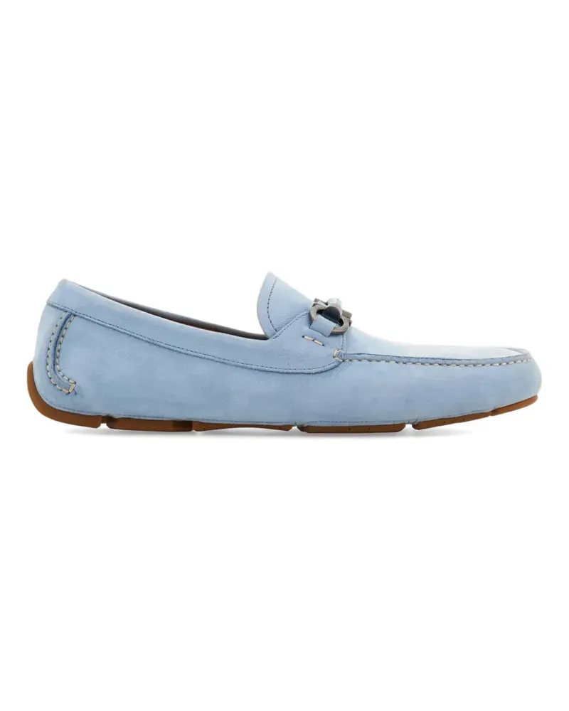 Ferragamo Gancini Driver Loafer - Blau Blau