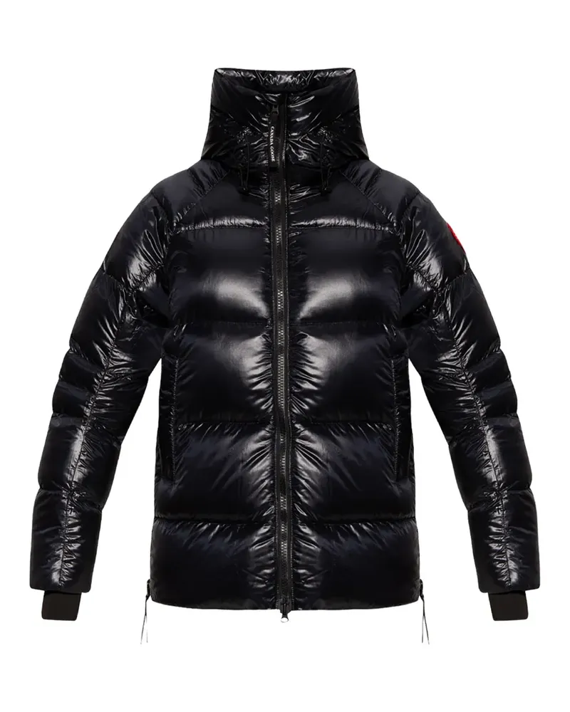 Canada Goose Gesteppte Kapuzenjacke - Schwarz Schwarz