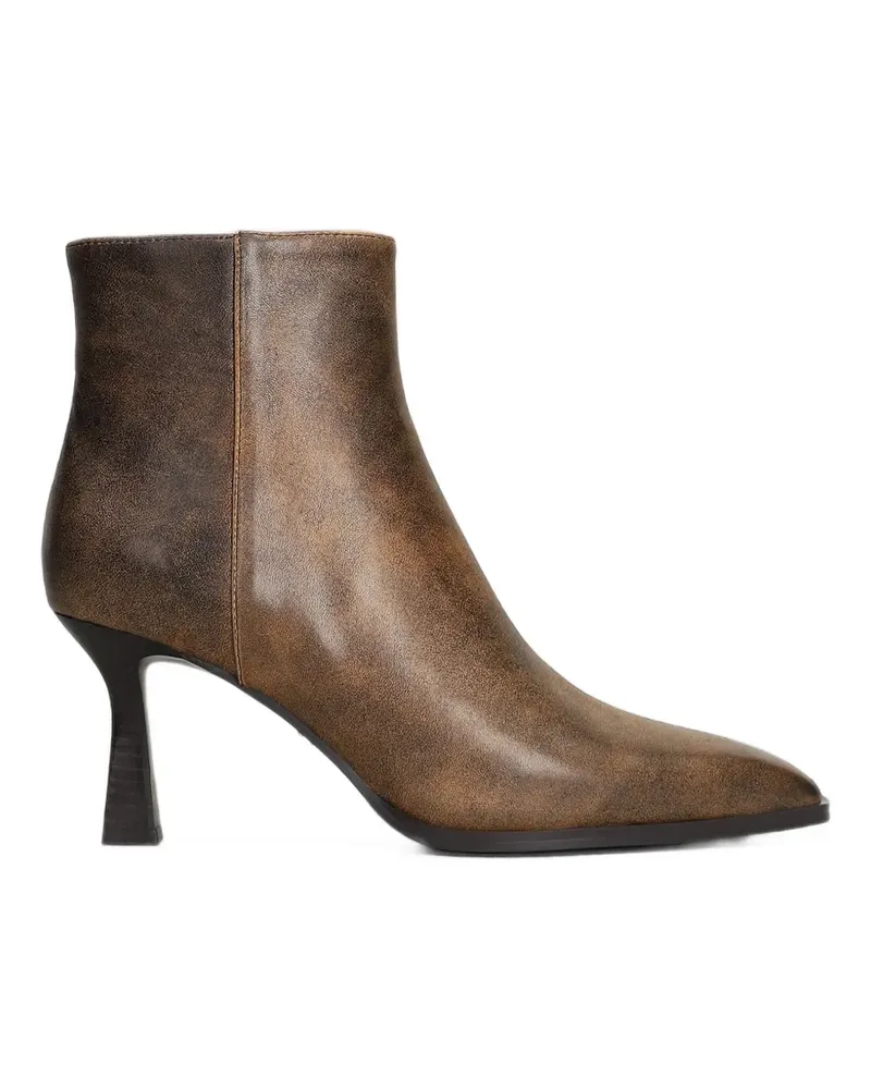 Lola Cruz pointed-toe ankle boots - Braun Braun