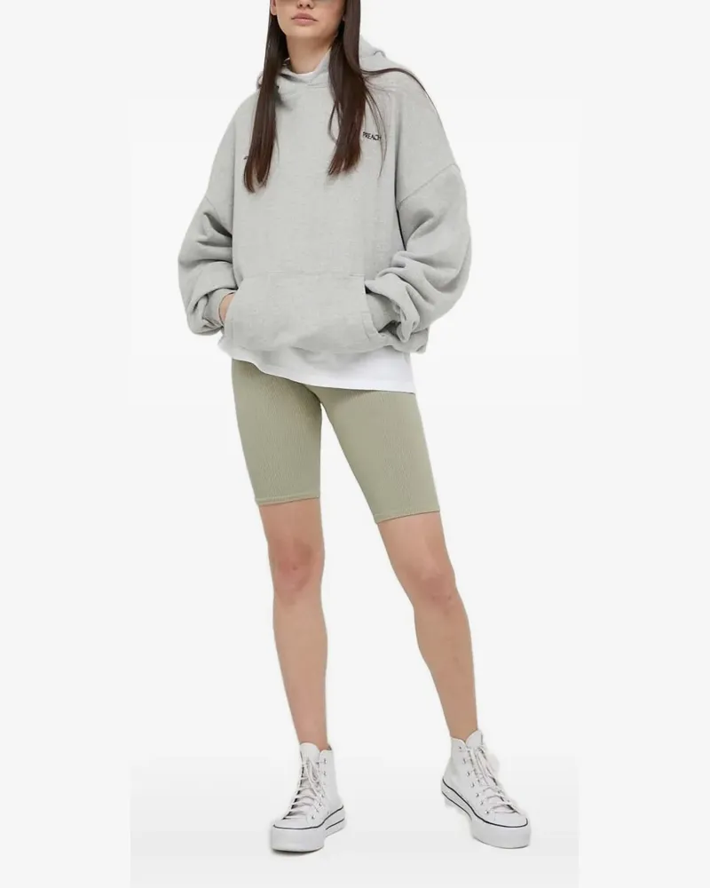 PREACH Hoodie mit Logo-Stickerei - Grau Grau