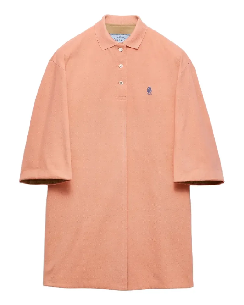 Prada old piqué coat - Rosa Rosa