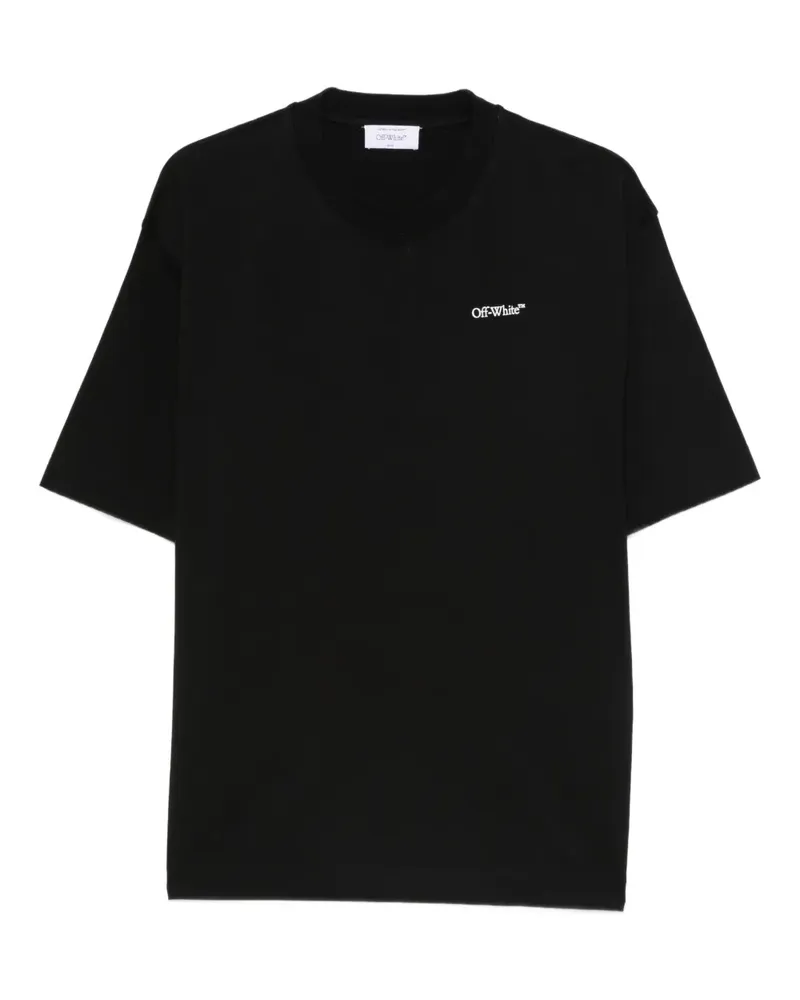OFF-WHITE Half Arrow Skate T-Shirt mit Logo - Schwarz Schwarz